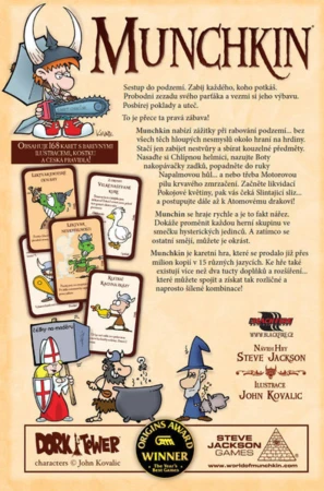 STEVE JACKSON GAMES Hra Munchkin karetní (společenská hra)