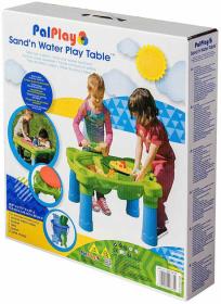 Stoleček dětský multifunkční pískoviště a voda 74x44x66cm dětský stolek plastový
