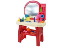 Stolek toaletní s kosmetikou se zrcadlem