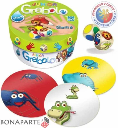 STRAGOO Hra Grabolo junior (voděodolné karty H2O) (společenská hra) STRAGOO Hra Grabolo junior (voděodolné karty H2O) (společenská hra)
