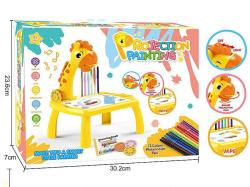 Stůl projektor na kreslení na baterie