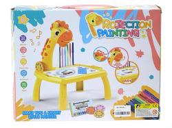 Stůl projektor na kreslení na baterie