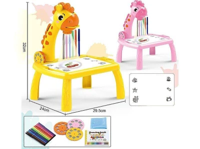 Stůl projektor na kreslení na baterie