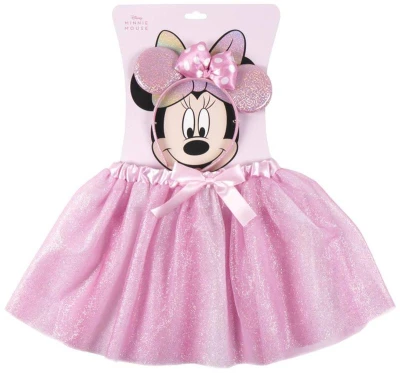 Sukně dětská tutu s doplňky Disney Minnie Mouse set s čelenkou Sukně dětská tutu s doplňky Disney Minnie Mouse set s čelenkou