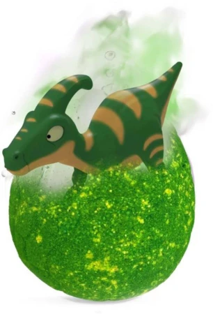 Šumivá bomba do vany s figurkou dinosaurus do vody s překvapením