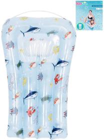 SUN CLUB Nafukovací lehátko ryby 72x47cm matrace s průzorem do vody