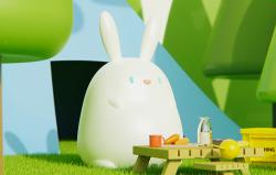 Superfire RAB-02 Little Rabbit Dětské noční světlo