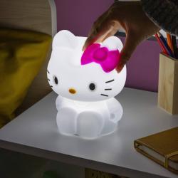 Světlo bezdrátové Hello Kitty silikonové dětská lampička na baterie USB