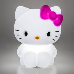 Světlo bezdrátové Hello Kitty silikonové dětská lampička na baterie USB
