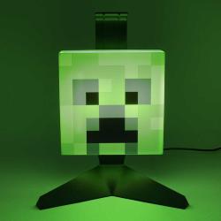 Světlo Creeper (Minecraft) lampička držák na sluchátka 2v1 na baterie Světlo
