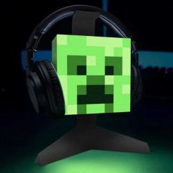 Světlo Creeper (Minecraft) lampička držák na sluchátka 2v1 na baterie Světlo