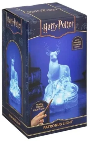 Světlo Harry Potter Patronus dekorativní dětská lampa na baterie LED Světlo
