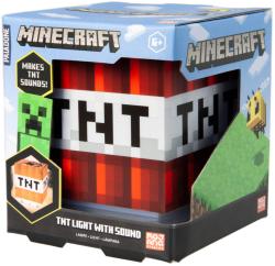 Světlo Minecraft TNT dekorativní lampa na baterie Světlo Zvuk