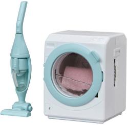 Sylvanian Families automatická pračka + vysavač s doplňky k herním sadám