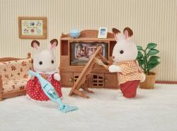 Sylvanian Families automatická pračka + vysavač s doplňky k herním sadám