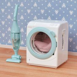 Sylvanian Families automatická pračka + vysavač s doplňky k herním sadám