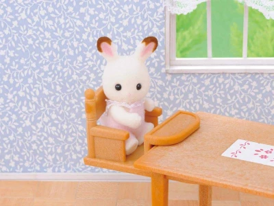 Sylvanian Families jídelní stůl + 5 židliček nábytek doplněk k herním sadám