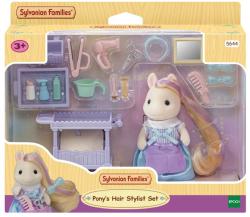 Sylvanian Families Kadeřnictví herní set poník Serafina s vlasy a doplňky