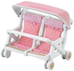 Sylvanian Families kočárek pro dvojčata doplněk k herním sadám