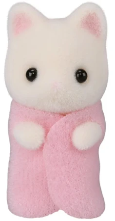 Sylvanian Families květinová kočičí trojčata set 3 figurky s kočárkem