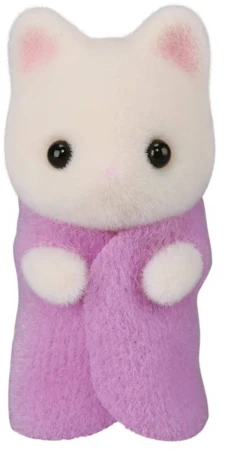 Sylvanian Families květinová kočičí trojčata set 3 figurky s kočárkem