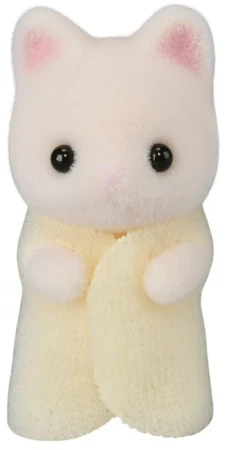 Sylvanian Families květinová kočičí trojčata set 3 figurky s kočárkem