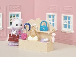 Sylvanian Families město módní butik s kabelkami doplněk k herním sadám