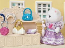 Sylvanian Families město módní butik s kabelkami doplněk k herním sadám