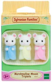 Sylvanian Families Myšky trojčata v košíku set 3 figurky v krabici