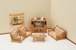 Sylvanian Families obývací pokoj nábytek doplněk k herním sadám