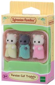 Sylvanian Families Perské kočky trojčata v košíku set 3 figurky v krabici