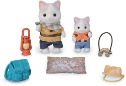Sylvanian Families Průzkumný set 2 figurky Latte kočky bratr a miminko s doplňky