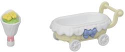 Sylvanian Families rodina Flora králíci s trojčaty set 5 figurek králičí rodinka