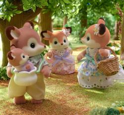 Sylvanian Families Rodina jelínků set 4 figurky doplněk k herním setům