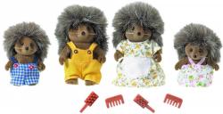Sylvanian Families Rodina ježků set 4ks s doplňky na česání v krabici