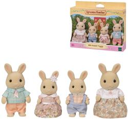 Sylvanian Families rodina mléčných králíků set 4 figurky v krabici Sylvanian Families rodina mléčných králíků set 4 figurky v krabici