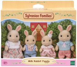 Sylvanian Families rodina mléčných králíků set 4 figurky v krabici