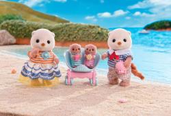 Sylvanian Families rodina mořských vyder set 4 figurky v krabici