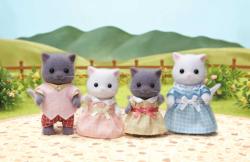 Sylvanian Families rodina perských koček set 4 figurky v krabici