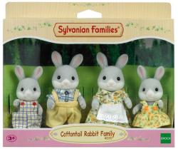 Sylvanian Families rodina šedých králíků set 4 figurky v krabici