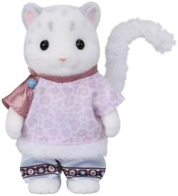 Sylvanian Families Rodina sněžných levhartů set 4 figurky v krabici