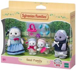 Sylvanian Families Rodina tuleňů set 4 figurky s doplňky k herním setům