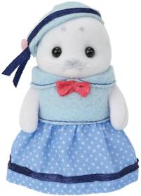 Sylvanian Families Rodina tuleňů set 4 figurky s doplňky k herním setům