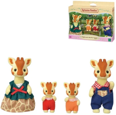 Sylvanian Families rodina žiráf set 4 figúrky žirafia rodinka v krabici Sylvanian Families rodina žiráf set 4 figúrky žirafia rodinka v krabici
