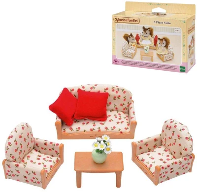Sylvanian Families sedačka + stolík nábytok doplnok k herným sadám Sylvanian Families sedačka + stolík nábytok doplnok k herným sadám