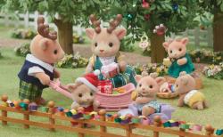 Sylvanian Rodina sobíků Sada 4 ks figurek