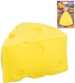 Sýr strečový mačkací antistresový ementál na kartě Sýr strečový mačkací antistresový ementál na kartě