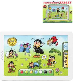 Tablet baby dotykový Mravenečkův naučný česky mluvící na baterie Zvuk Tablet baby dotykový Mravenečkův naučný česky mluvící na baterie Zvuk