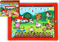 Tablet naučný interaktivní Moje první zvířátka 24x19cm na baterie Světlo Zvuk Tablet naučný interaktivní Moje první zvířátka 24x19cm na baterie Světlo Zvuk