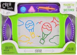 Tabulka dětská velká magnetická 46x33cm set se 2 razítky a kouzelným perem